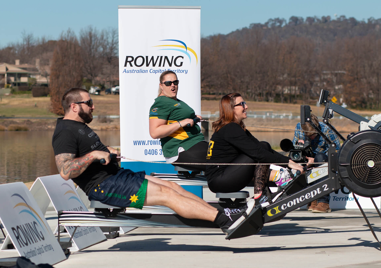 Indoor Rowing a whole body workout Invictus Australia