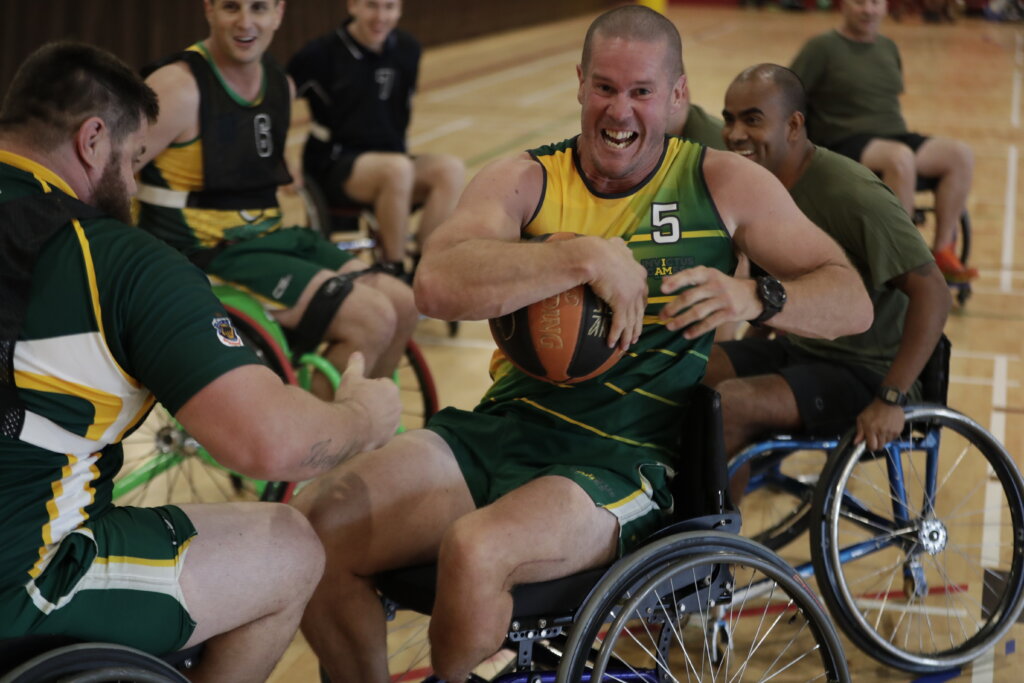 Wheelchair rugby Invictus Australia