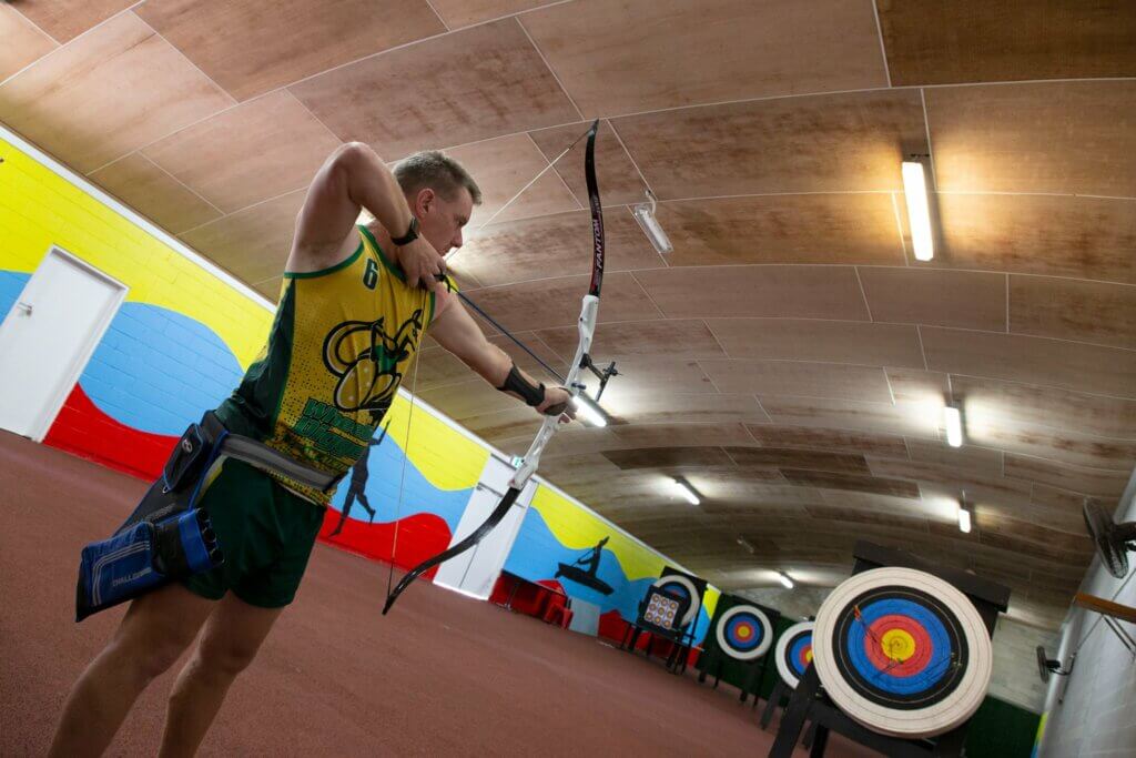 Team Australia Invictus Games Training Camp Archery Session