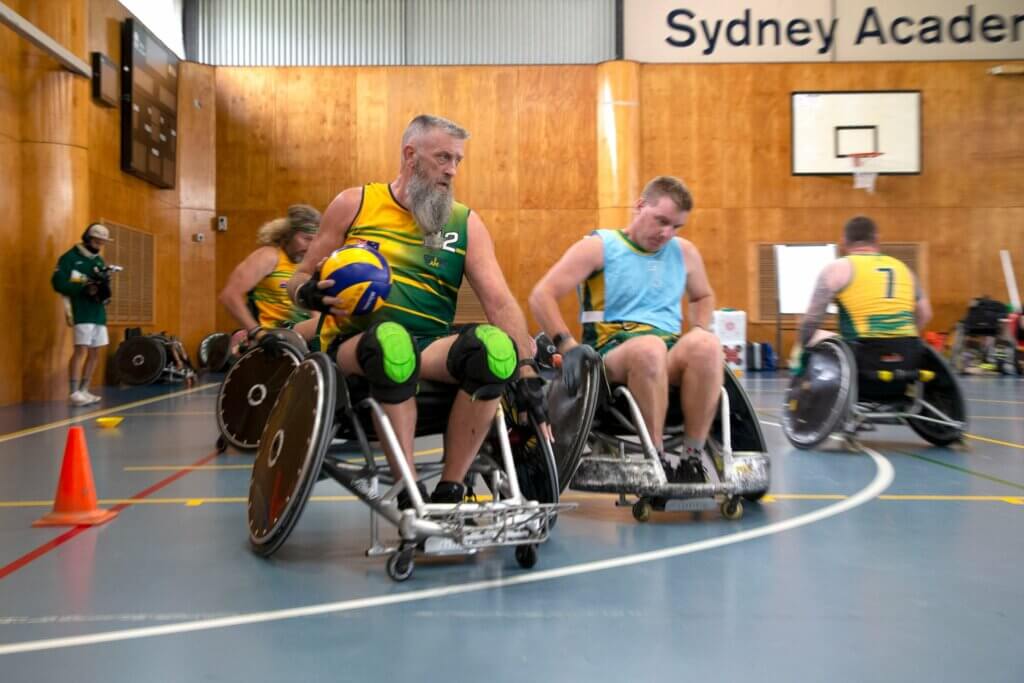 Team Australia Invictus Games Training Camp Wheelchair Session