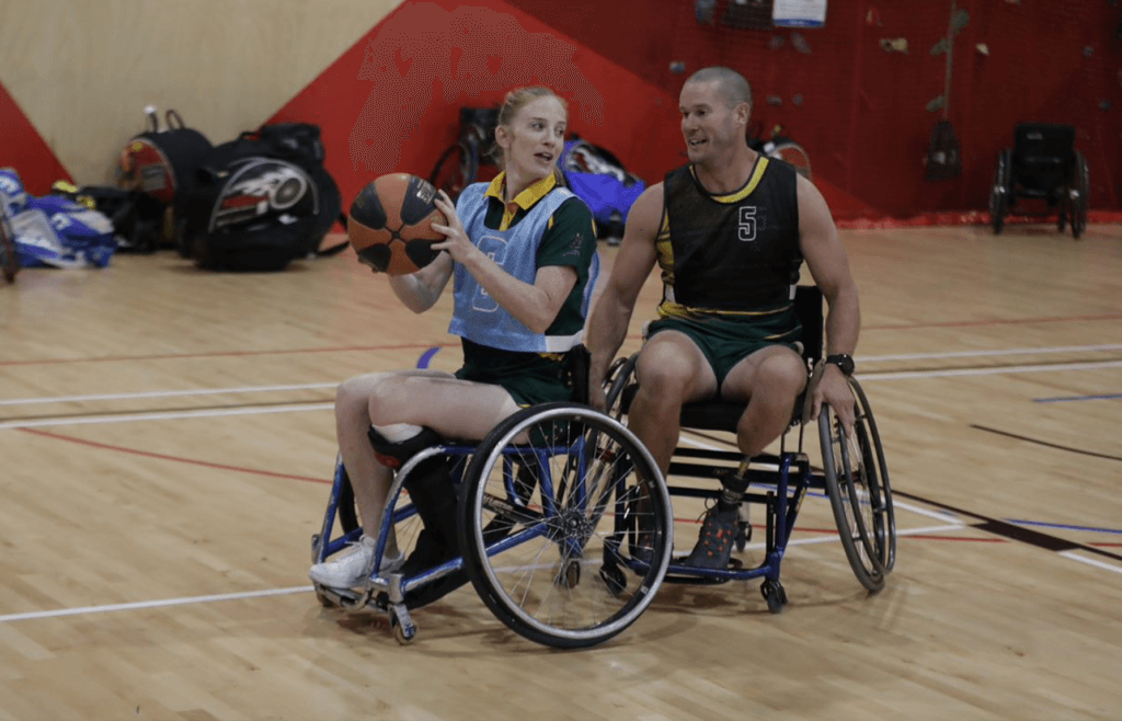 Emilea Mysko Wheelchair Basketball Invictus Games training camp 2021