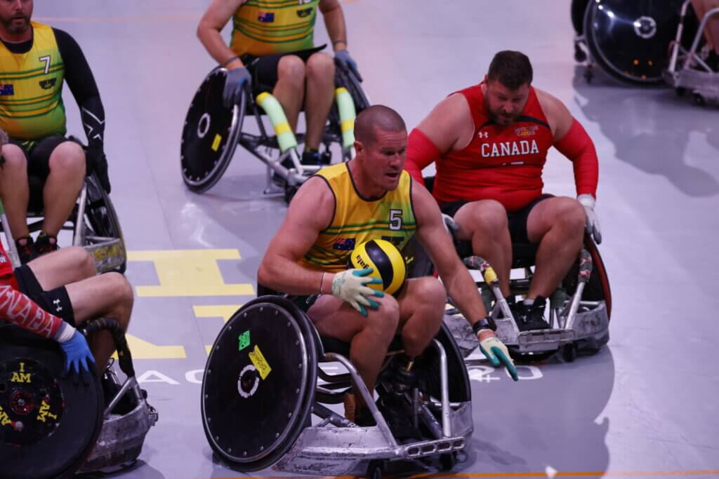 Wheelchair Rugby Invictus Games Team Australia