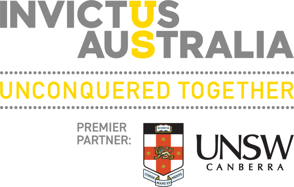 Invictus Australia UNSW Canberra partnership logo