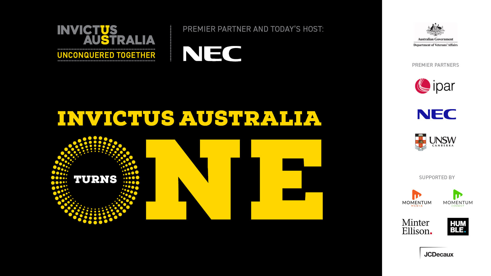 Invictus Australia - Unconquered Together