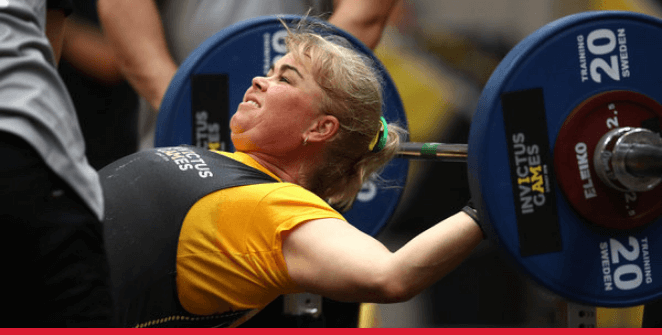 Nicole Bradley Invictus Games 2018 Powerlifting