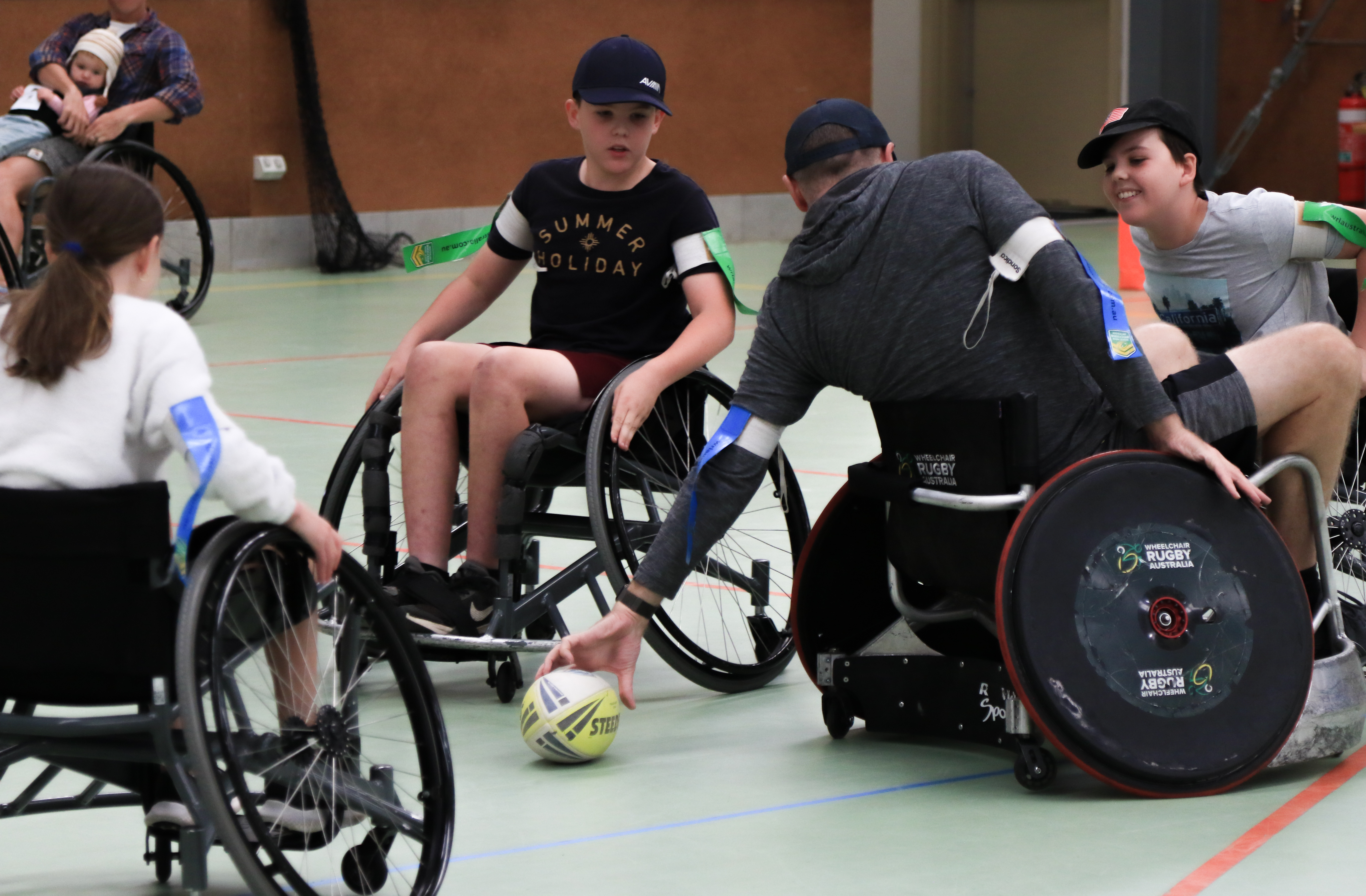 Canberra Defence Sport Day wheelchair nrl