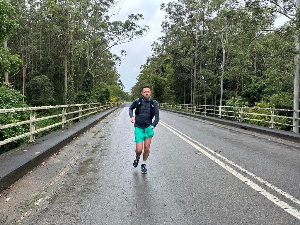 Rodney Cottam 500km run Invictus Australia