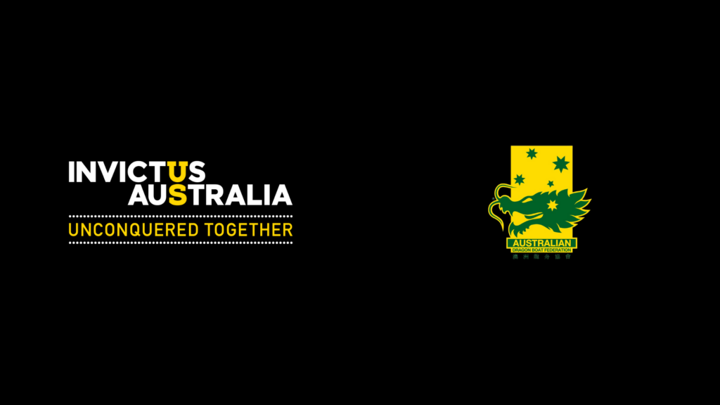 Invictus Australia and Dragon Boat Australia logos