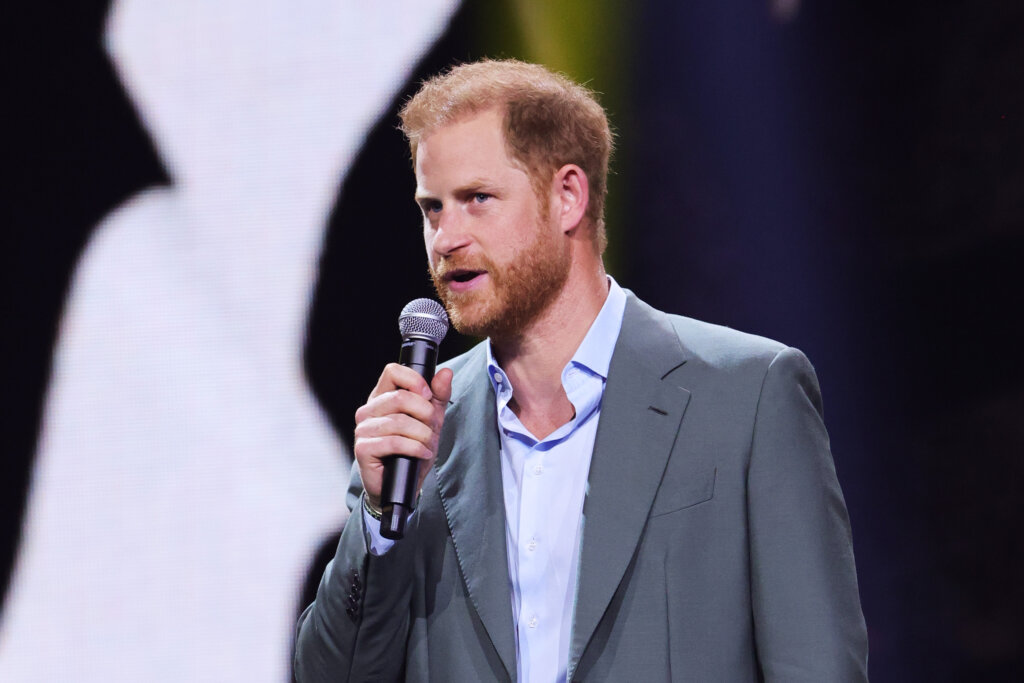 Prince Harry, the Duke of Sussex at the Opening Ceremony of the Invictus Games 2023