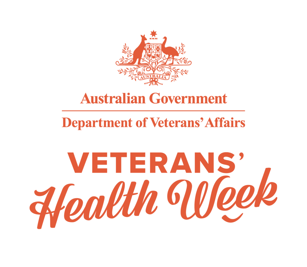 Veterans health Week 2023 logo