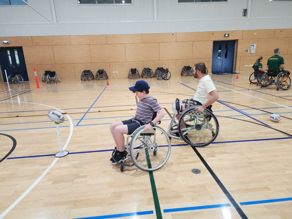 Invictus Australia Defence Community Sport Day 2023 South East Queensland wheelchair football