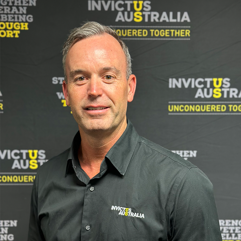 Adam Pine headshot for Invictus Australia