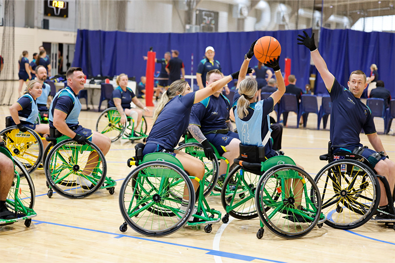 ASP Warrior Games Selection Camp Wheelchair Basketball