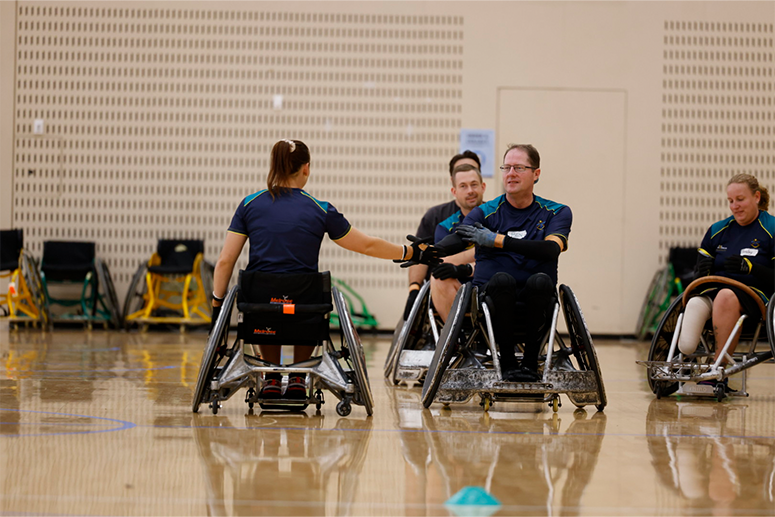 ASP Warrior Games Selection Camp Wheelchair