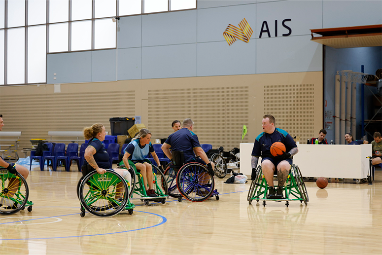 ASP Warrior Games Selection Camp Wheelchair Rugby