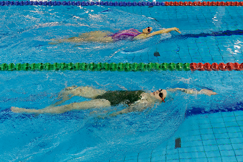 Warrior Games Training Camp Swimming