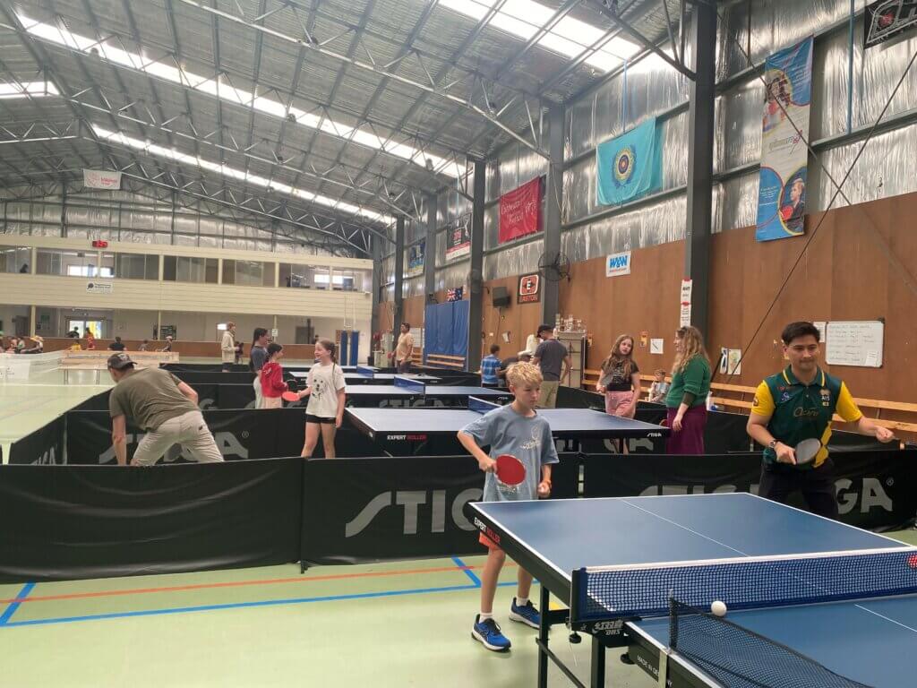 Invictus Australia Table Tennis at Community Sports Day