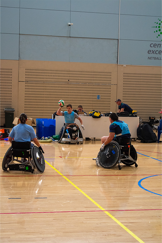 Invictus Games selection camp wheelchair rugby