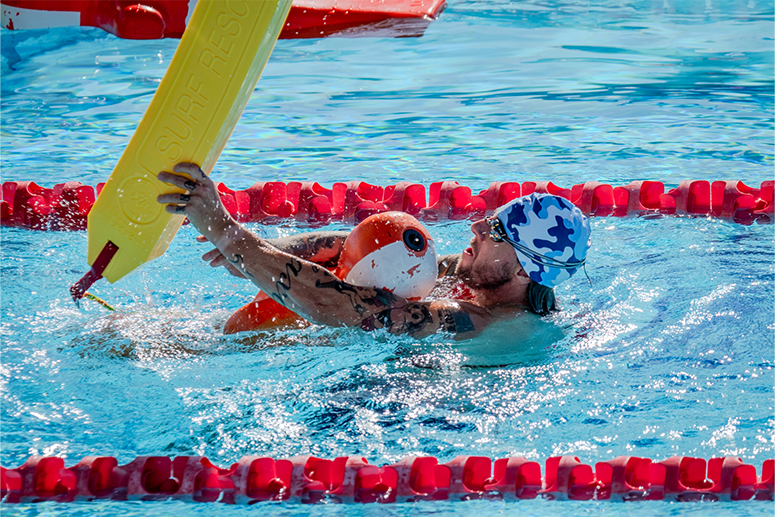 World Lifesaving Championships 2024 pool rescue