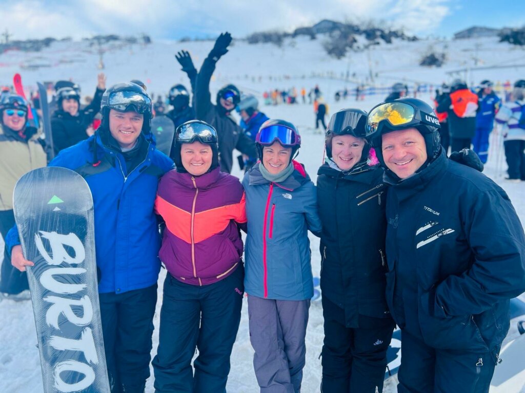 Team Australia's train on contingent for the Invictus Games 2025 at the alpine familirisation camp