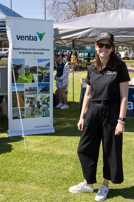 Ventia activation at Invictus Australia Defence Community Sport Expo