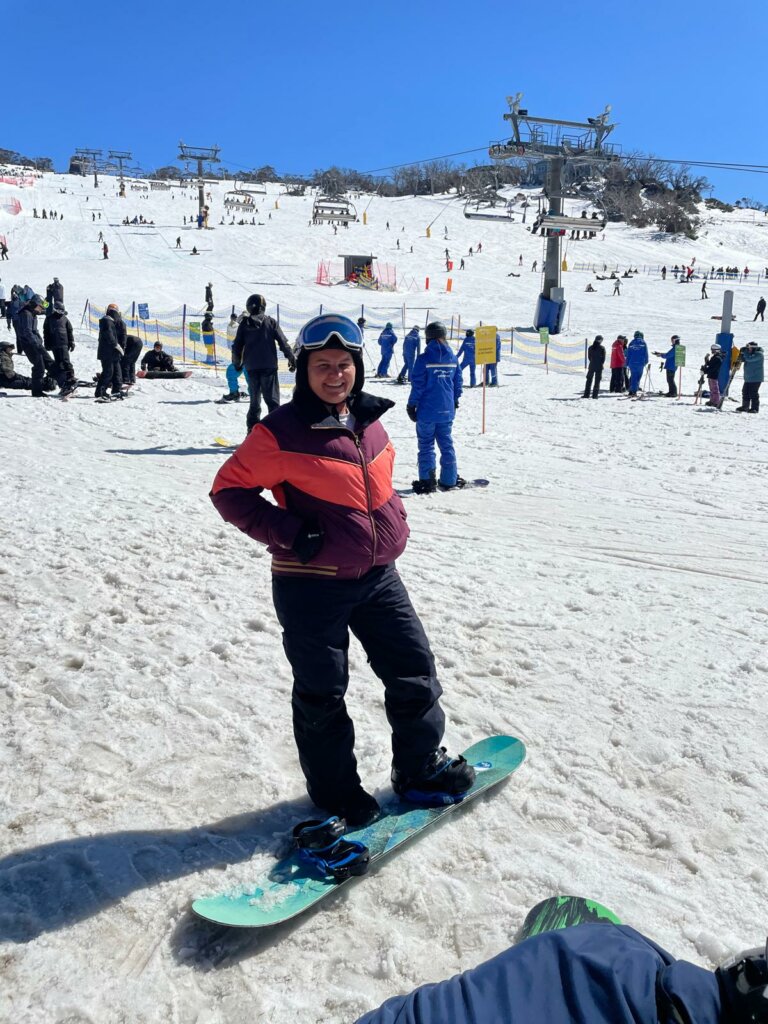 Team Australia's train on contingent for the Invictus Games 2025 at the alpine familirisation camp sue osborn