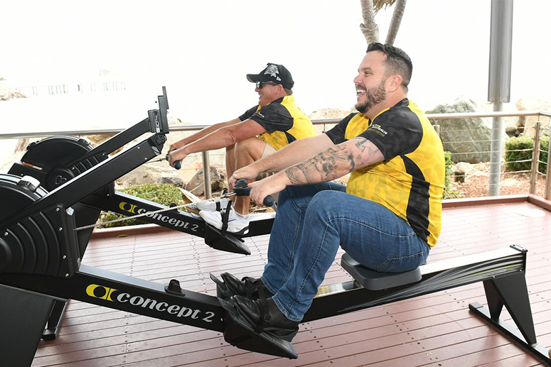 Row off at the Invictus Australia Townsville launch event