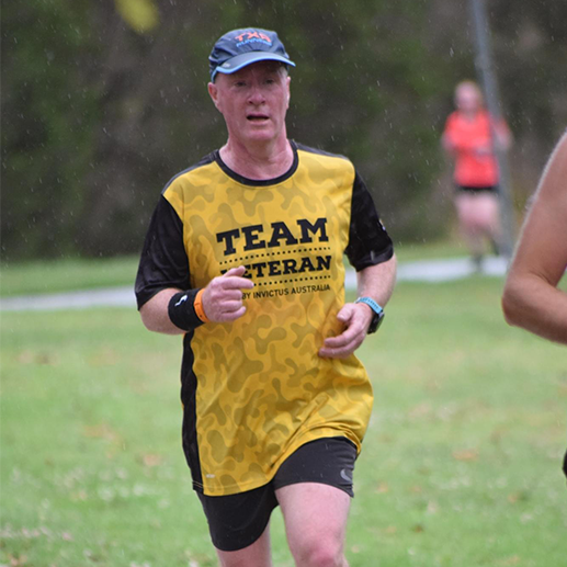 Gerard running at parkrun