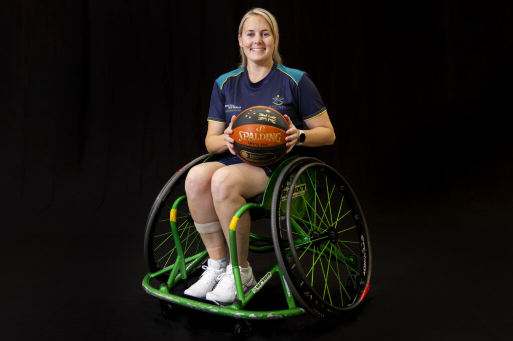 Kaz Gladysz, Invictus Games Co-Captain is ready for Wheelchair Basketball