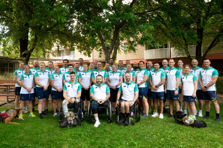 Team Australia for Invictus Games 2025