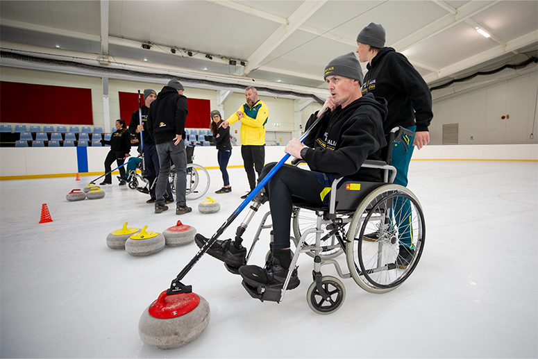 Invictus Games Vancouver Whistler 2025 Wheelchair Curling Luke McCallum