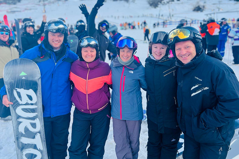 Invictus Games Vancouver Whistler 2025 Team Australia competitors at Alpine Familirisation camp